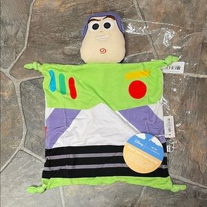 Little Sleepies Buzz Lightyear Lovey - Green, Purple, Red